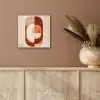 Illustratie - Abstract - Vormen - Rood aluminium wit klein -sfeer4
