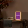 You're doing great - Paars - Bubble letters Light Box met kabel (Tafellamp) klein -sfeer4