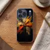 Specerijen - Explosie - Oranje Telefoonhoesje iPhone 17 Pro klein -sfeer1