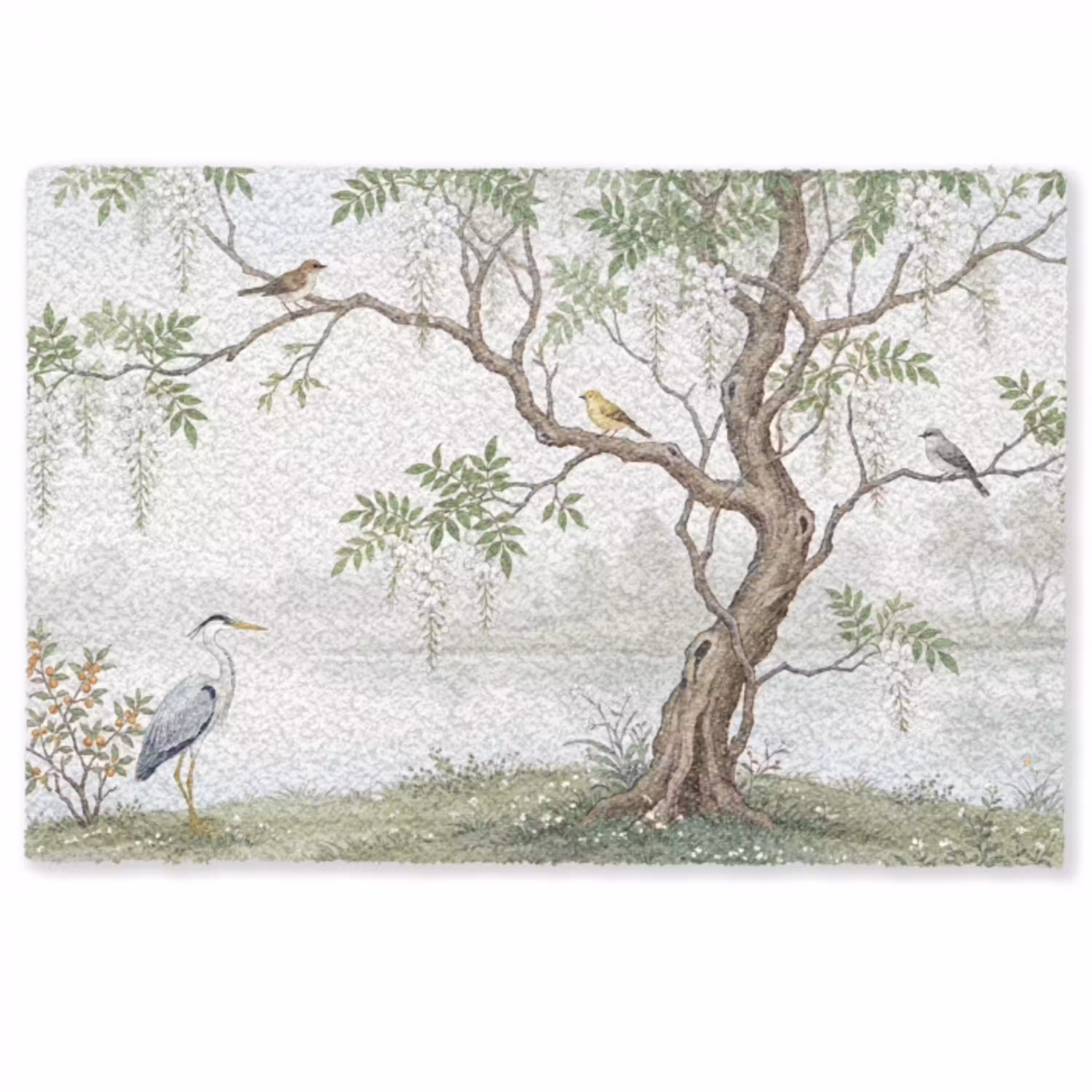 Reiger - Landschap - Groen Deurmat klein -zkaufland3d
