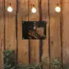 Bril - Leeuw - Bank - Hoed tuinposter los doek klein -sfeer1