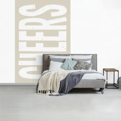 Cheers - Feest - Japandi - Vintage fotobehang vinyl groot -slaapkamer