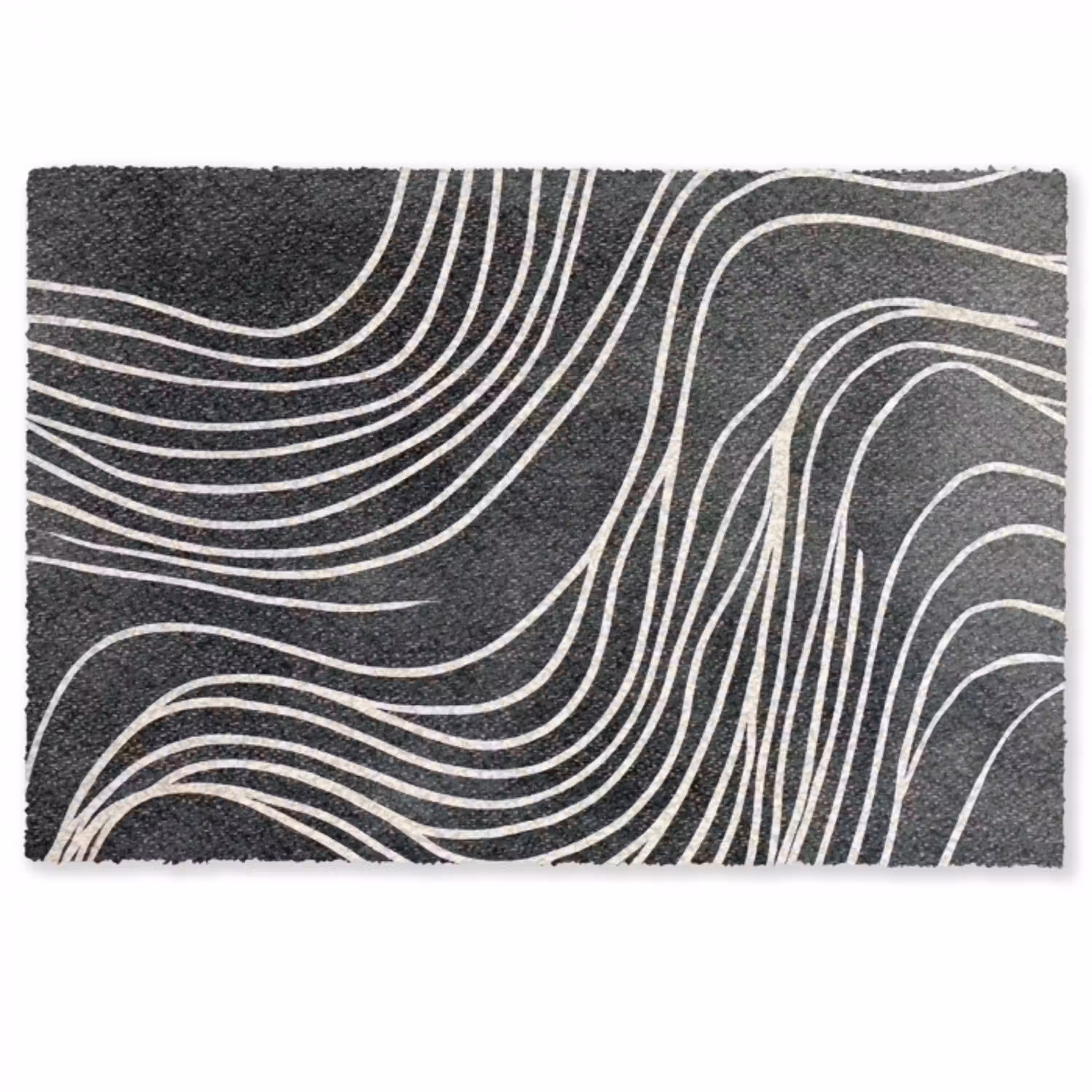 Lijnen - Patroon - Abstract - Wit Deurmat klein -zkaufland3d
