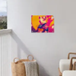 Varken - Bloemkroon - Kimono - Abstract tuinposter los doek klein -sfeer8