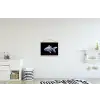 Porselein - Goudvis - Delfts - Blauw textielposter latten blank klein -kinderkamer