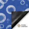 Bubbels - Patroon - Blauw Deurmat klein -antislip_NL