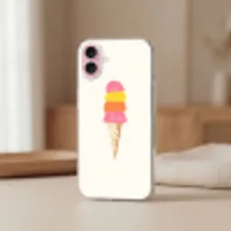 Schepijs - Hoorntje - Illustratie - Minimalistisch Apple iPhone 16 klein -sfeer2