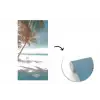 Palmboom - Schommel - Strand - Lucht fotobehang vinyl groot -3d