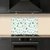 Blad - Mix - Fris - Groen keuken achterwand spatscherm klein 900 -sfeer1