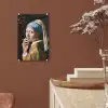 Meisje met de parel - Johannes Vermeer - Sigaretten plexiglas 5mm klein -sfeer5