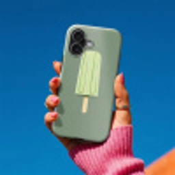 Groen - Waterijsje - Stokje - Illustratie Toughcase MagSafe Apple iPhone 17 klein -Sfeer1V