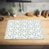 Patronen - Abstract - Groen - Geometrie Inductie beschermer vinyl 3mm klein 276 -sfeer5