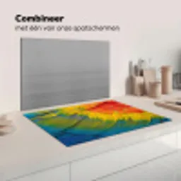 Veren - Ara - Kleurrijk Inductie beschermer vinyl 3mm klein -wsfeer7_website