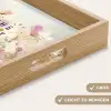 Quote - Bloemen - Schilderachtig Dienblad Rechthoek middel -USP_HandgreepDE