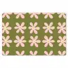 Bloem - Modern - Groen Placemat vinyl groot 368 -zzsfeer1_Kitchenyeah-website