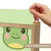 Kikker - Groen - Vriendelijkheid Light Box met kabel (Kinderlampje) klein -USP_websiteprintNL