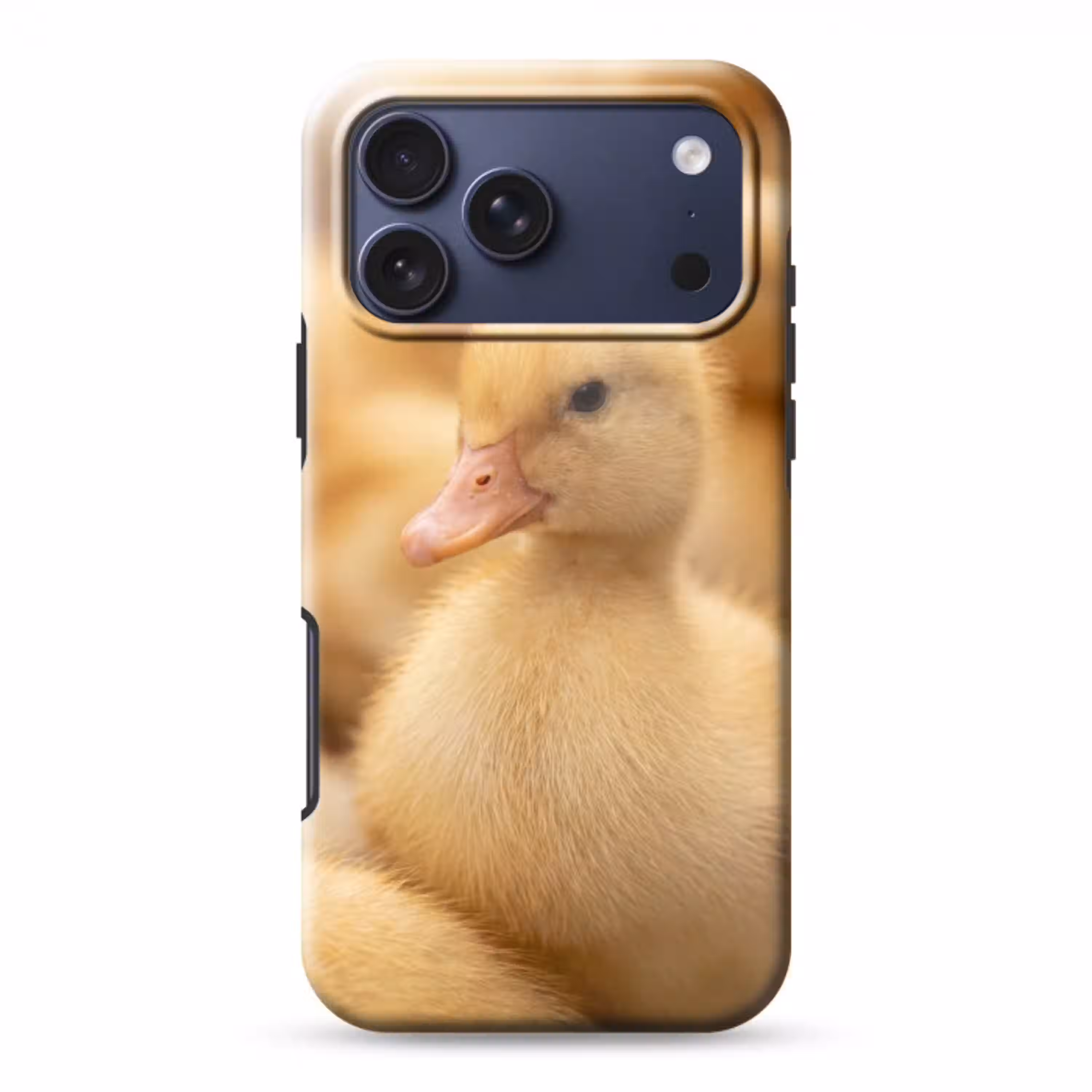 Pijltje - Eend - Natuur - Geel Toughcase MagSafe Apple iPhone 17 Pro Max klein -3d