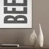 Bier - Japandi - Decoratie - Zwart PET vilt klein -sfeer6_closeup