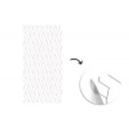 Beige - Zigzag - Patroon fotobehang vinyl groot 64 -3d