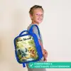 Olifant - Tijger - Bos - Jungle Kinderrugzak - Blauw middel -sfeer3_NL
