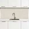 Zandkleurig - Modern - Egaal keuken achterwand 2 middel 871 -3d