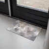 Penseelstreken - Schilderij - Beige Deurmat klein -sfeer2
