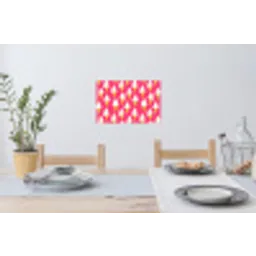 Softijs - Horentje - Roze Muursticker klein 286 -eettafel