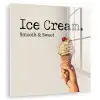 Ice cream - Softijs - Kleurrijk - Kers plexiglas 5mm klein -zzzproduct_nieuw