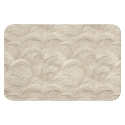 Bogen - Patroon - Beige WCmat klein 1009 -3d