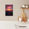 Windmolen - Zonsondergang - Landschap KitchenYeah - Keuken - Canvas klein -sfeer1
