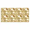 Vloeibaar - Druppels - Goud Muismat XXL klein 681 -3d_leeg