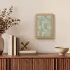 Vlakken - Rustiek - Groen Light Box met kabel (Tafellamp) klein 925 -sfeer2
