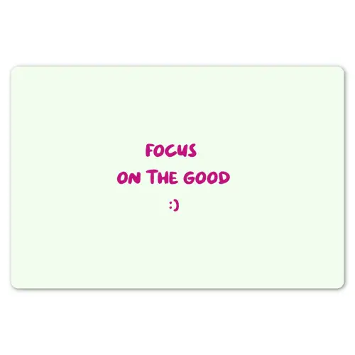 Focus - Beige - Roze - Smiley Placemat vinyl groot -zzsfeer1_Kitchenyeah-website