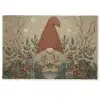 Kerstgnome - Konijntjes - Kleurrijk Deurmat klein -zkaufland3d