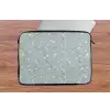 Klassiek - Bloemen - Blauw laptophoes neopreen klein 279 -tafel