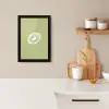 Kiwi - Lijntekening - Minimalistisch - Groen KitchenYeah - Keuken - Fotolijst klein -sfeer1