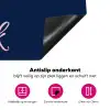 Fuck what they think - Blauw - Cursief Inductie beschermer vinyl 3mm klein -wsfeer4_website