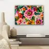 Bloemen - Kleurrijk - Roze canvas 2cm klein -sfeer6