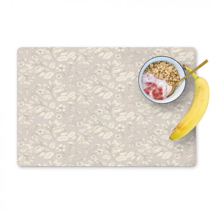 Pioenrozen - Bloesem - Bessen Placemat vinyl groot 368 -zzzproduct_Kitchenyeah-website