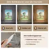 Cartoon - Dino - Groen - Golven Light Box met kabel klein -USP_lichtkleurNL