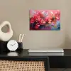 Bloemen - Roze - Watercolor - Natuur- Kunst poster papier klein -sfeer1