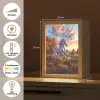 Eenhoorn - Sprookjes dier - Natuur - Meisjes Light Box met kabel klein -USP_NL