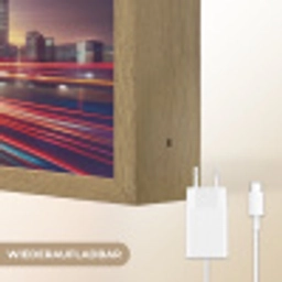 Basketbal - Sport  - Basket - Stad Light Box met batterij (Wandlamp kind) middel -USP_websiteoplaadbaarDE