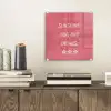 BBQ - Quote - Roze - Zomer plexiglas 5mm klein -sfeer1