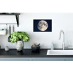 Ruimte - Maan - Kosmos Muursticker klein -keuken