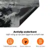 Hut - Grijs - Bergen - Mistig Inductie beschermer vinyl 3mm klein -zzzzzzz-td-onderkant