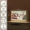 Kerstsfeer - Landelijk - Rood Light Box met kabel (Tafellamp) klein -USP_websiteoverzichtNL