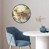 Bloesems - Zonlicht - Quote - Wit Fotolijst rond zonder passe partout klein -sfeer2