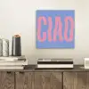 Ciao - Roze - Blauw - Golvend aluminium wit klein -sfeer1