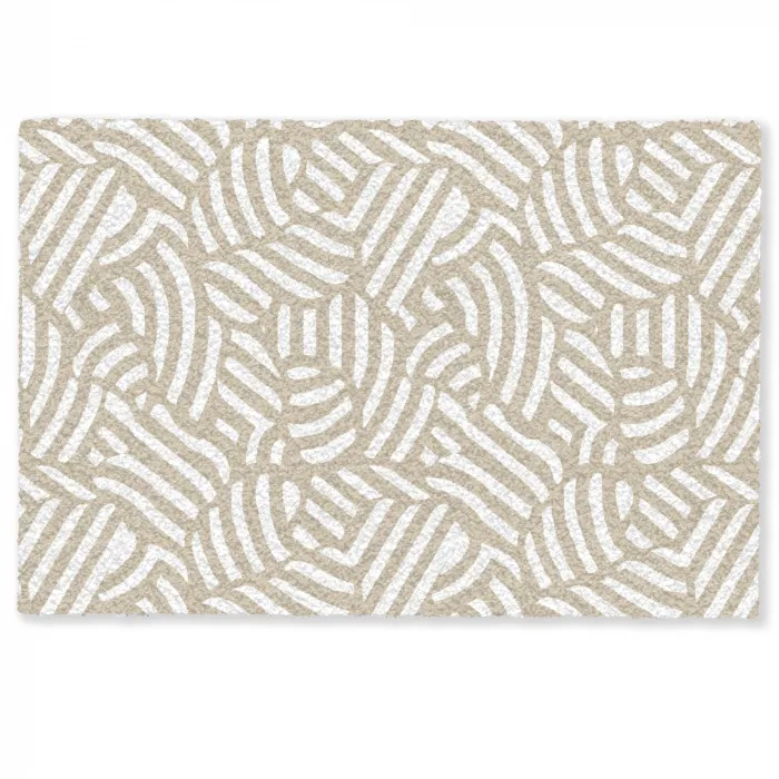 Abstract - Modern - Beige Deurmat klein 898 -zkaufland3d